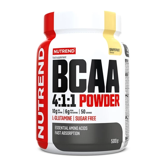 Práškový koncentrát Nutrend BCAA 4:1:1 Powder 500 g