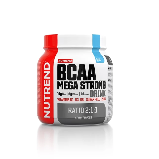 Aminosav Nutrend BCAA Mega Strong Drink (2:1:1) 400g