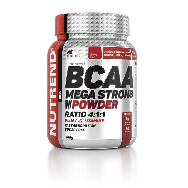 Nutrend BCAA Mega Strong Powder 500g - Orange