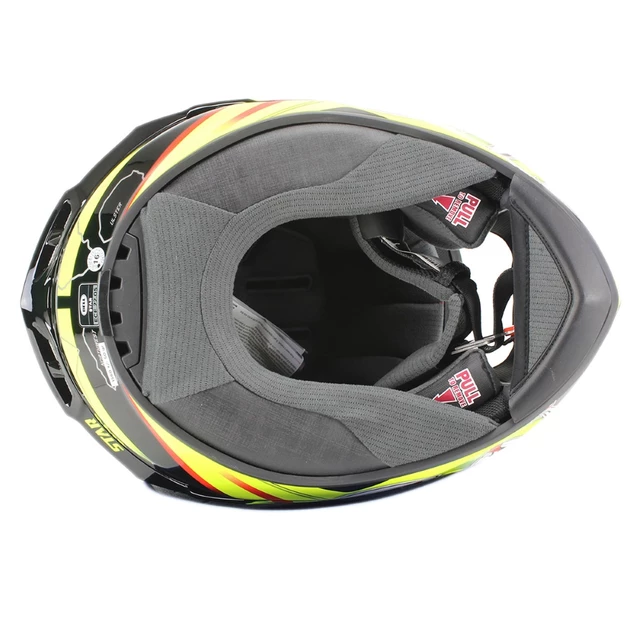 BELL Star Isle Of Man black-yellow Motorradhelm