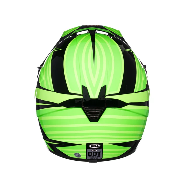 Motocross sisak BELL PS SX-1 - zöld