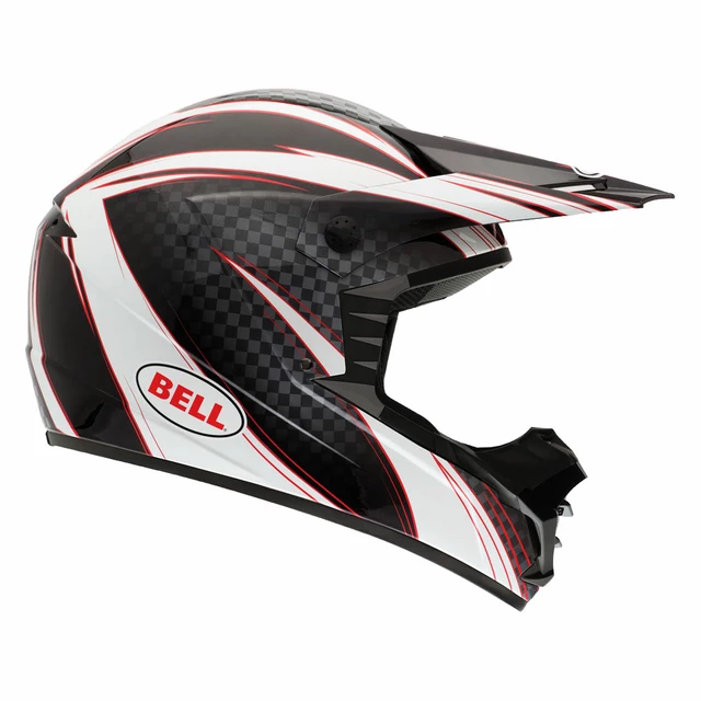 BELL PS SX-1 Motorcycle Helmet - Black-Magenta