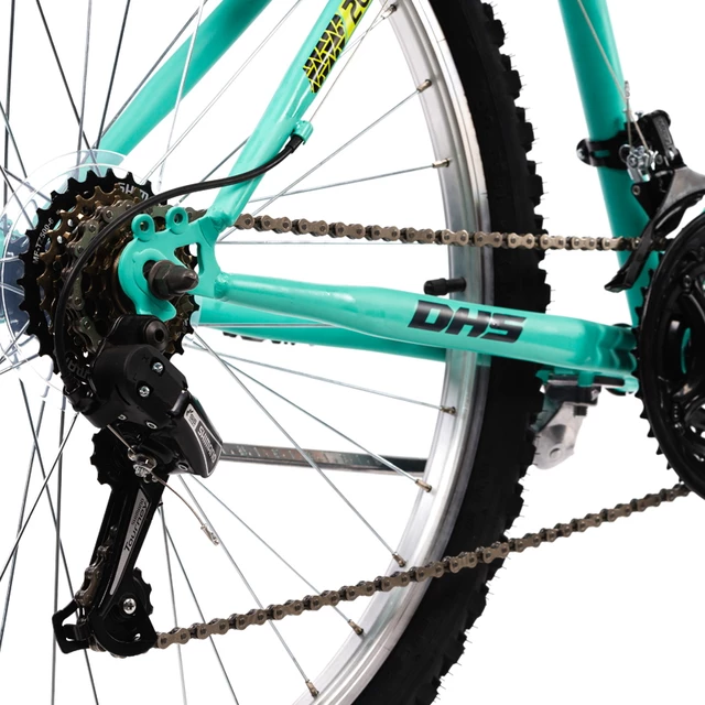 Dámsky horský bicykel DHS 2604 26" - model 2021 - Turquoise
