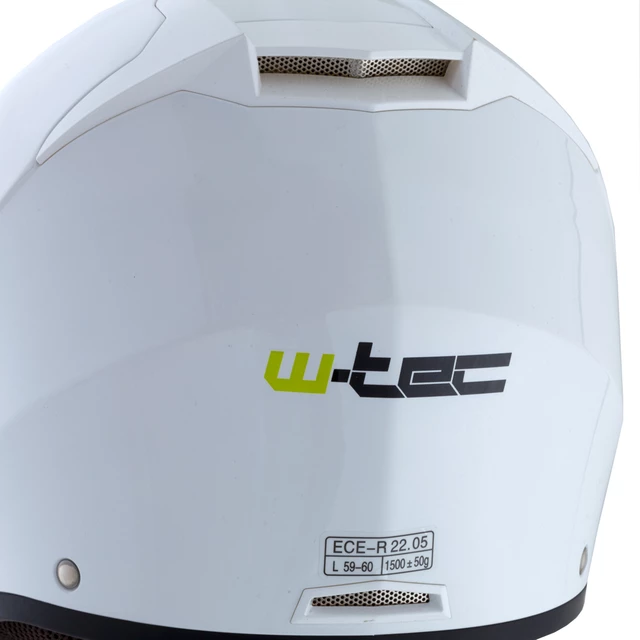 Flip-Up Motorcycle Helmet W-TEC Vexamo V270 PP - White