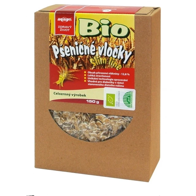 BIO celozrnné vločky Slim Line