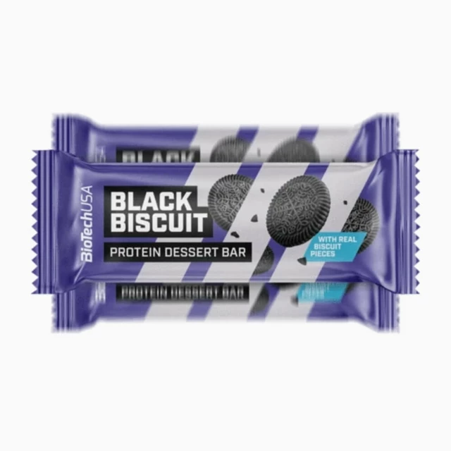 Protein Dessert Bar 50g Black Biscuit