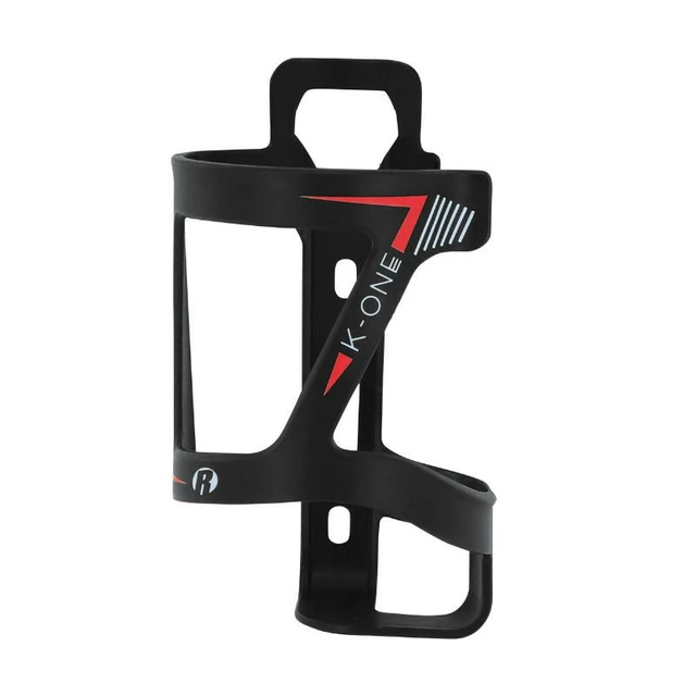 Side Water Bottle Cage ROTO Slide K-One Plastic - Black/Green Logo - Black/Red Logo