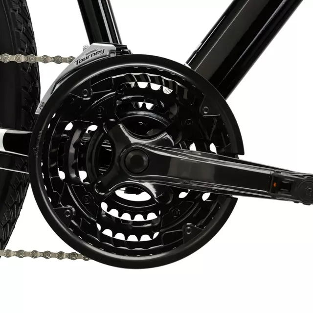Dámské crossové kolo Kross Evado 2.0 28" Gen 007 - černá / růžová / lesk