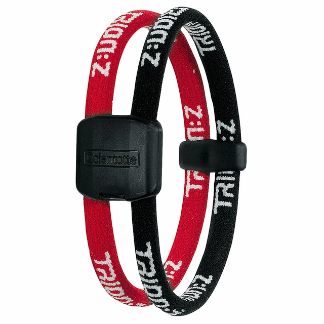 Bracelet Trion: Z Dual - Black-Blue - Black-Red