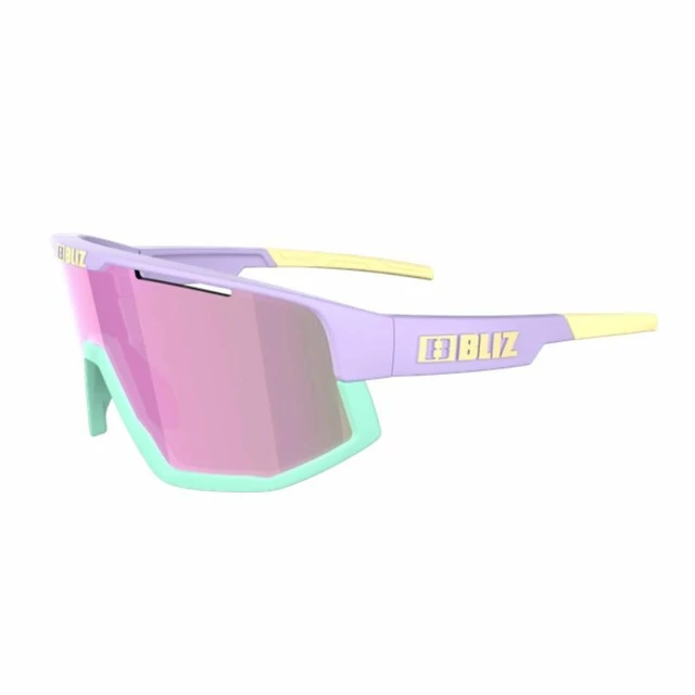 Sportowe okulary przeciwsłoneczne Bliz Fusion 2023 - Matt Pastel Purple Brown