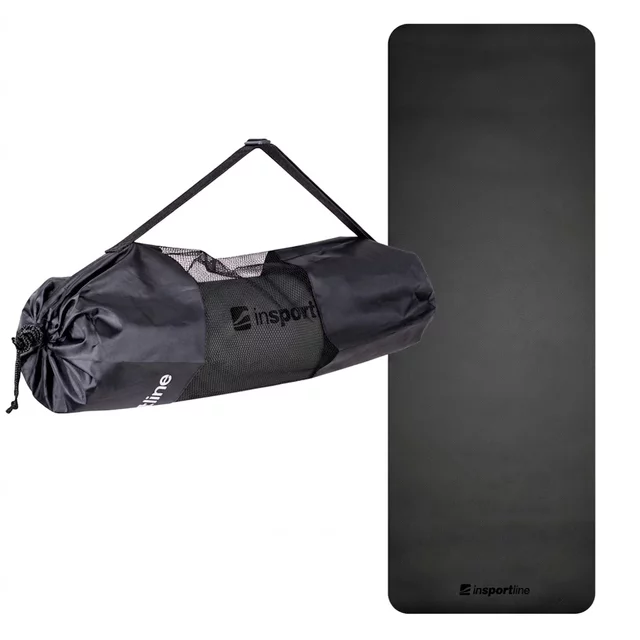 Karimatka inSPORTline EVA 173x60x0,4 cm - černá