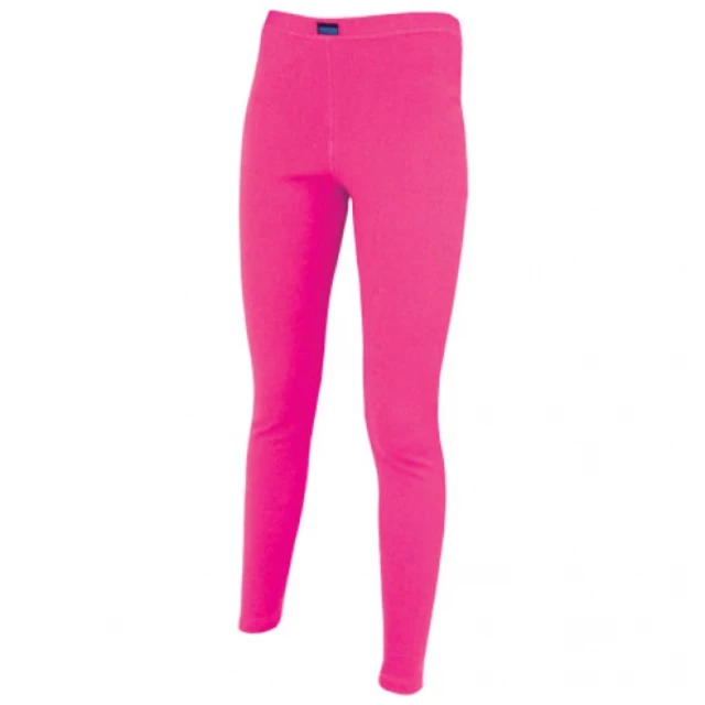 Lange Damen-Thermo-Unterhose Blue Fly Thermo Duo - weiß - rosa