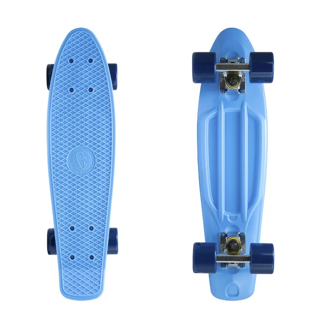 Penny Board Fish Classic 22” - Orange/White/Blue - Blue-Silver-Navy