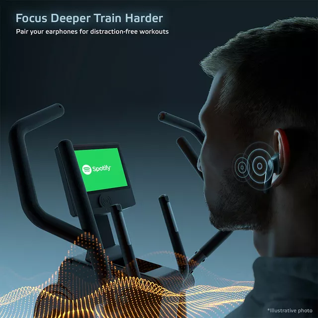 Eliptický trenažer inSPORTline ZenStride 1200