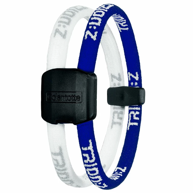 Bracelet Trion: Z Dual - Black-White - Blue-White