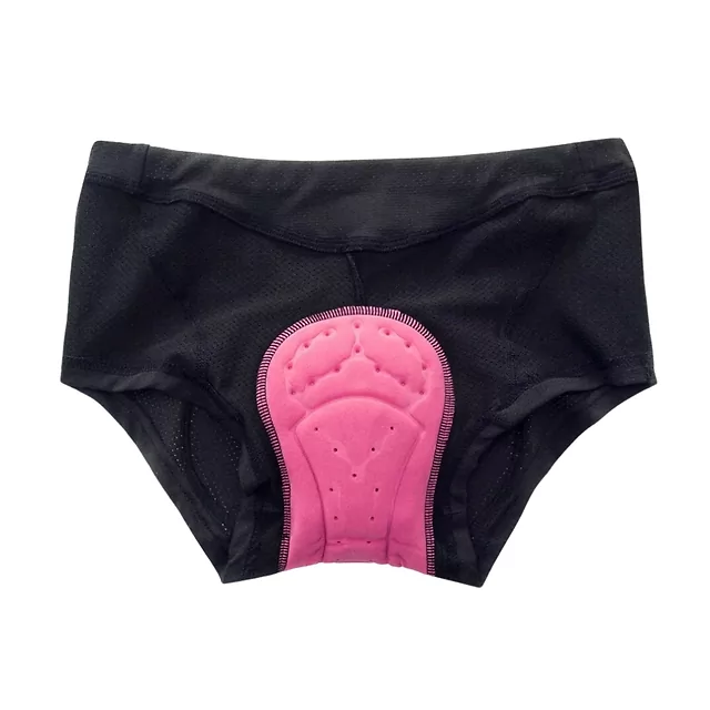 Dámské boxerky s gelovou vložkou inSPORTline Stradina - černá