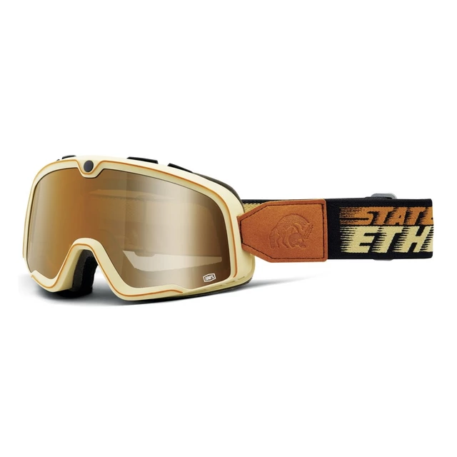 Motocross Goggles 100% Barstow State Of Ethos – Bronze Lens