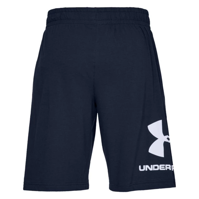 Pánske športové kraťasy Under Armour Sportstyle Cotton Graphic Short - Blue Ink