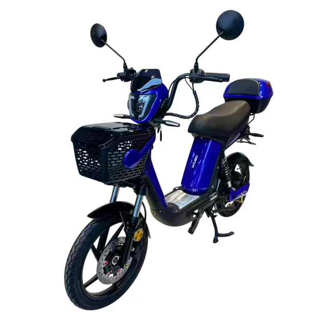 Elektroskútr W-TEC E-Greta II 12Ah 18" - modrá - modrá