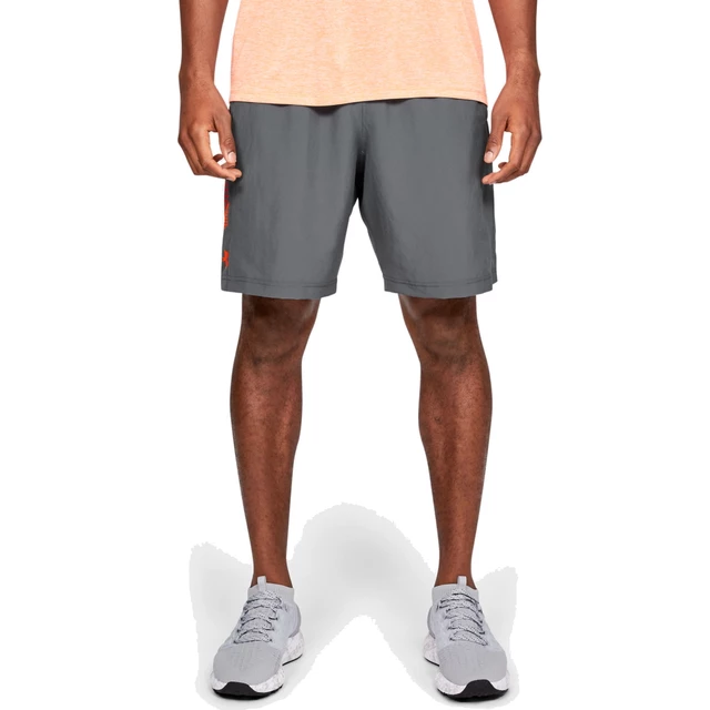 Men’s Shorts Under Armour Woven Graphic Short - Black/Steel