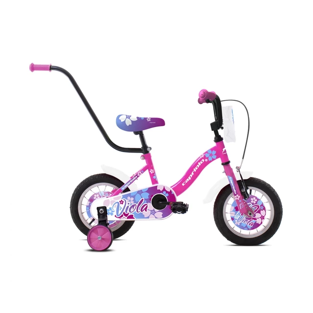 Kinderfahrrad Capriolo Viola 12" - model 2021 - rosa-weiß - rosa-weiß