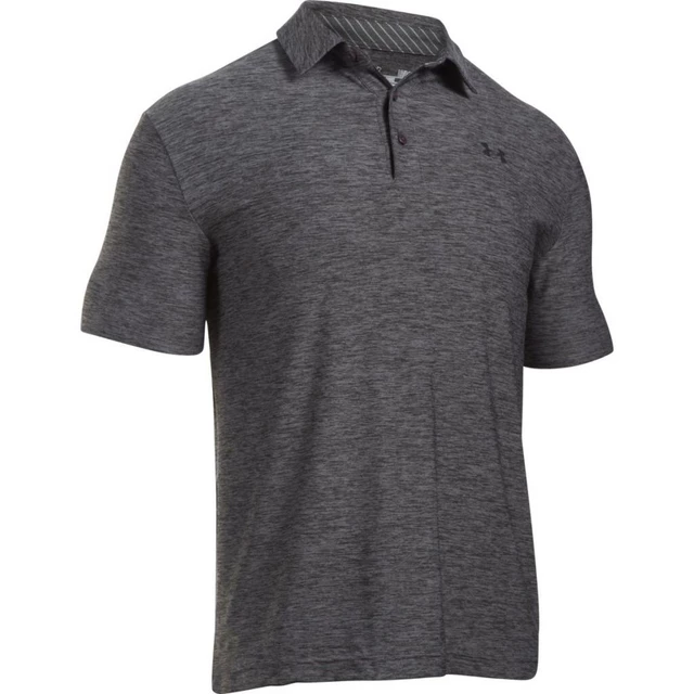 Pánske tričko Under Armour Playoff Polo - S - Carbon Heather / Asphalt Heather / Black