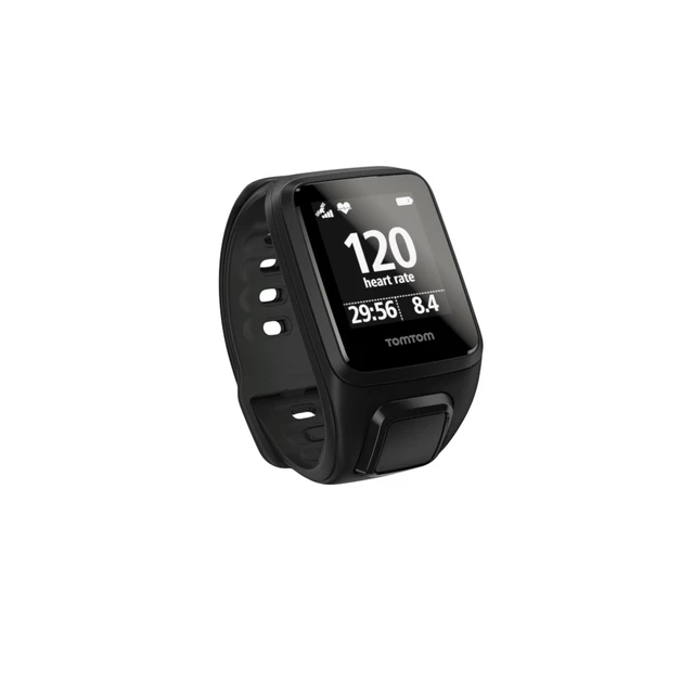 GPS hodinky TomTom Spark Fitness Cardio - černá - černá