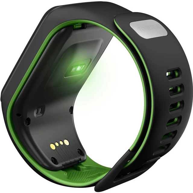 GPS Watch TomTom Runner 3 Cardio - Black-Green