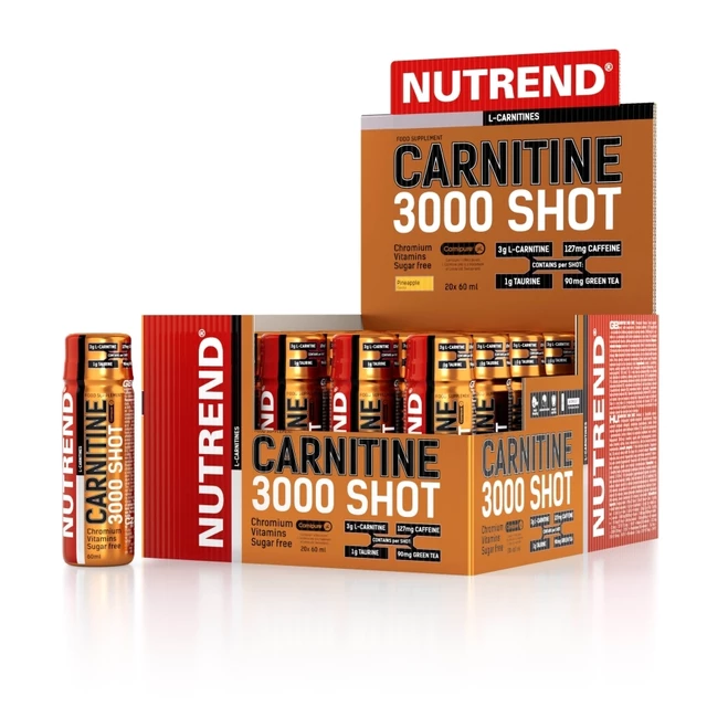 Karnitin Nutrend Carnitine 3000 SHOT 20x60 ml
