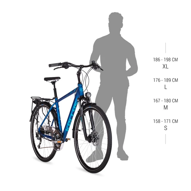 Pánsky trekingový bicykel KELLYS CARSON 50 28" - model 2019