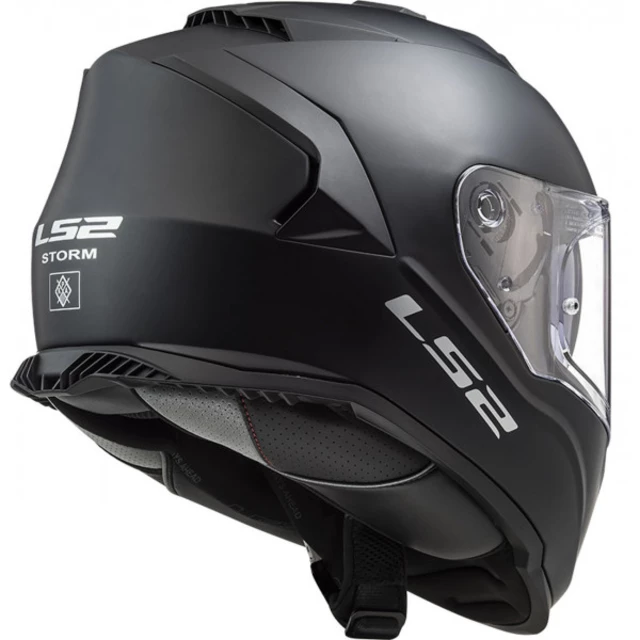 Moto prilba LS2 FF800 Storm II Solid Matt Black