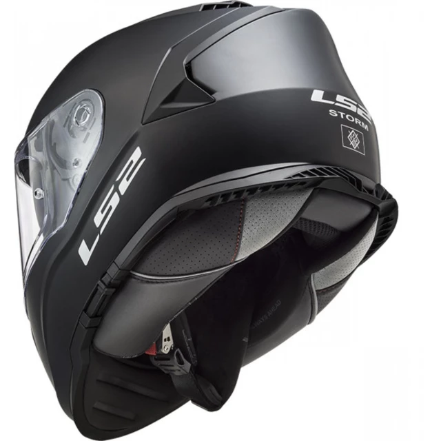 Moto prilba LS2 FF800 Storm II Solid Matt Black