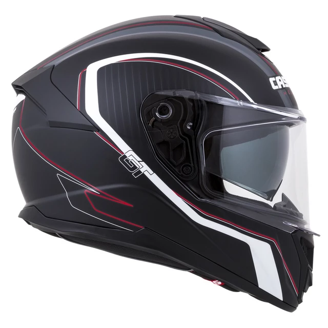 Moto prilba Cassida Integral GT 2.0 Reptyl čierno-bielo-červená