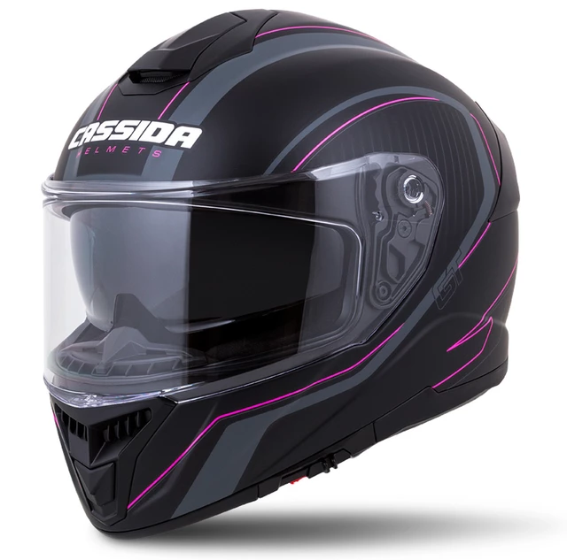 Motorcycle Helmet Cassida Integral GT 2.0 Reptyl Black/Pink