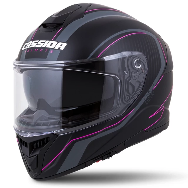 Motorcycle Helmet Cassida Integral GT 2.0 Reptyl Black/Pink