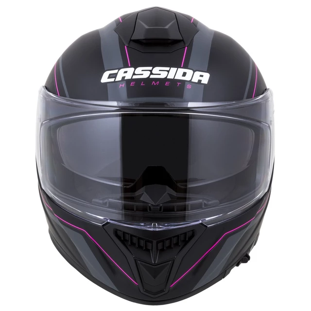 Moto prilba Cassida Integral GT 2.0 Reptyl čierno-ružová