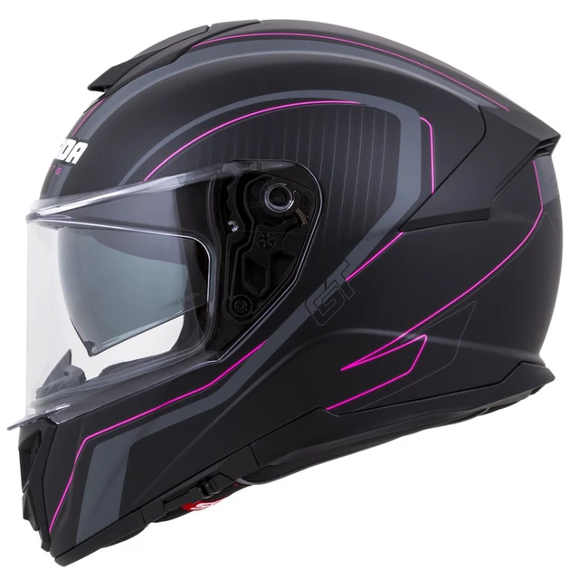 Motorcycle Helmet Cassida Integral GT 2.0 Reptyl Black/Pink