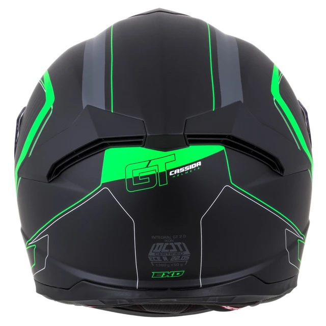 Moto přilba Cassida Integral GT 2.0 Reptyl černá/zelená/bílá