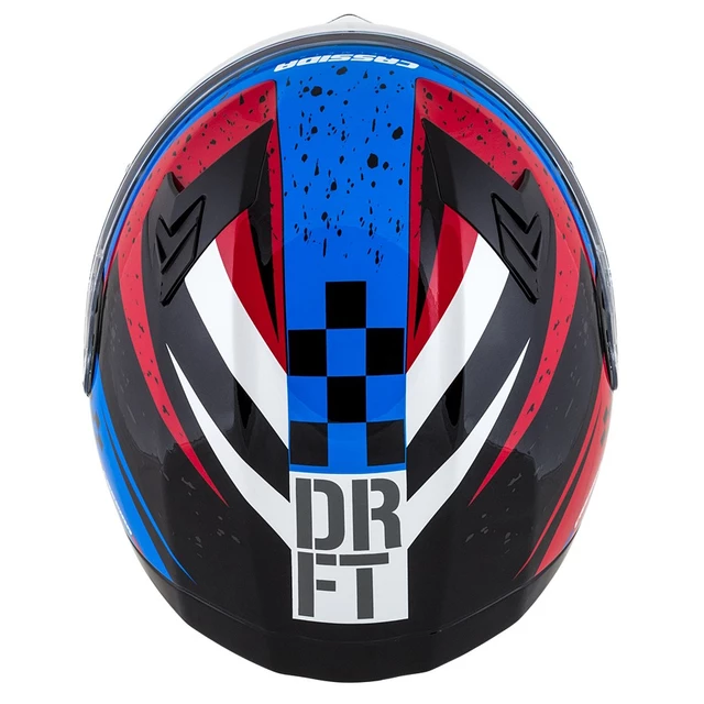 Motorcycle Helmet Cassida Integral 3.0 DRFT Pearl Blue/Red/Black/White