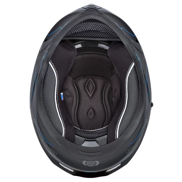 Motorcycle Helmet Cassida Integral 3.0 Hack Vision Matte Black/Blue