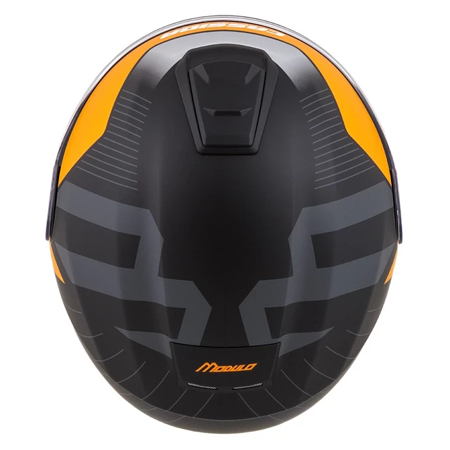 Motorcycle Helmet Cassida Modulo 2.0 Profile Matte Black/Gray/Orange P/J