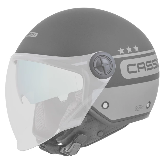 Cassida Handy Plus Chief Motorradhelm grün matt/dunkelgrün