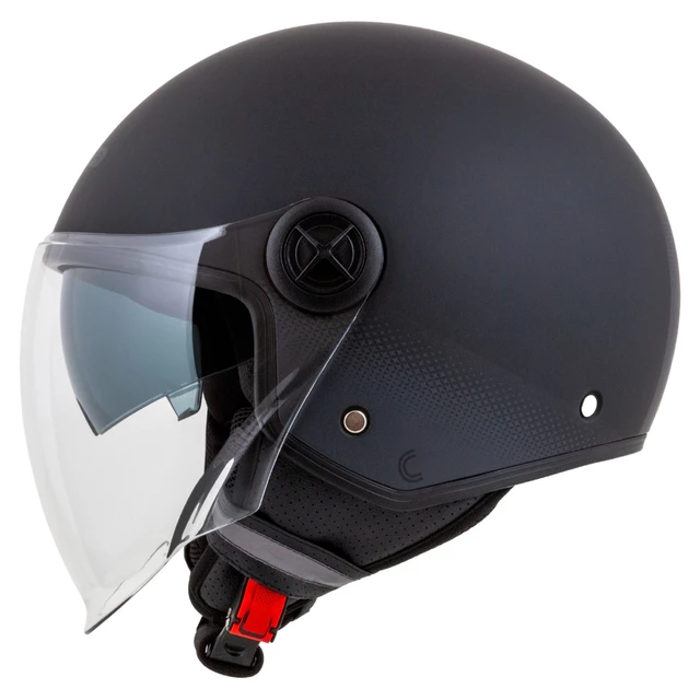 Cassida Handy Plus Motorradhelm schwarz matt/grau