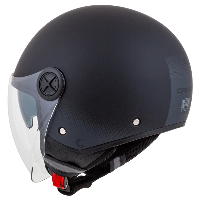 Cassida Handy Plus Motorradhelm schwarz matt/grau