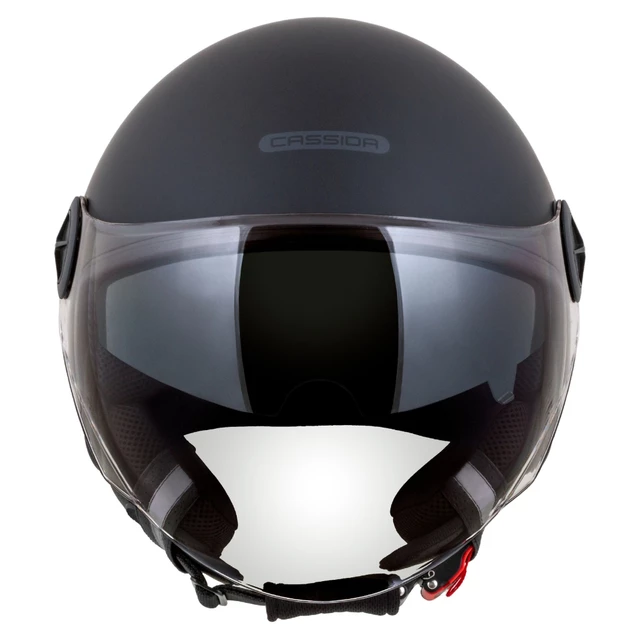 Motorcycle Helmet Cassida Handy Plus Matte Black/Gray