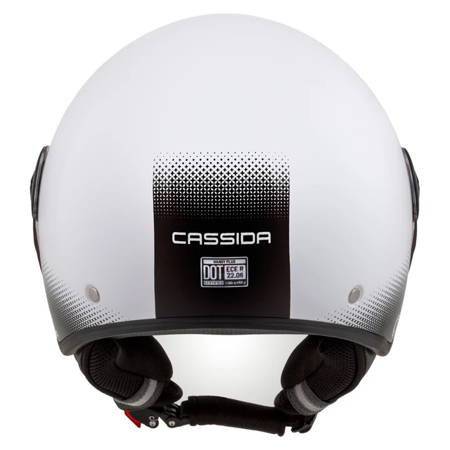 Motorcycle Helmet Cassida Handy Plus White/Black