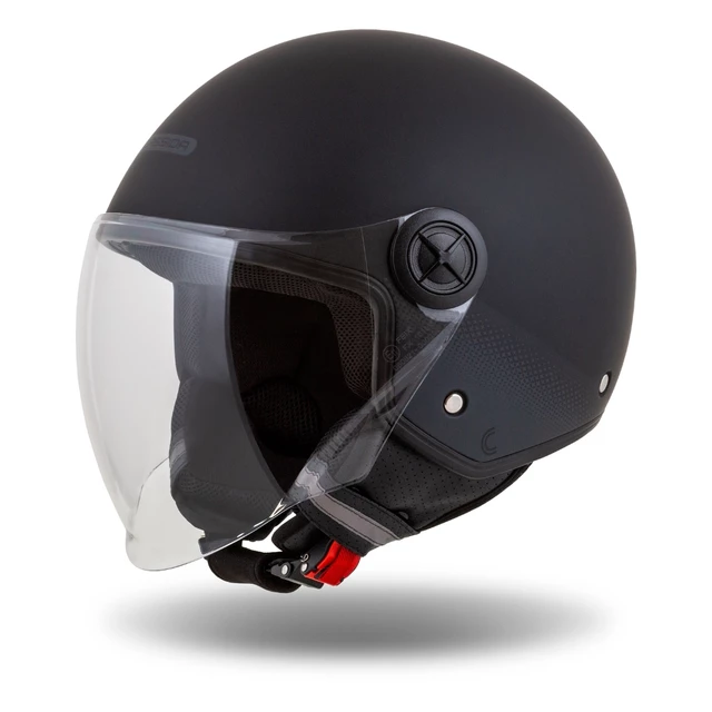 Motorradhelm Cassida Handy schwarz matt/grau