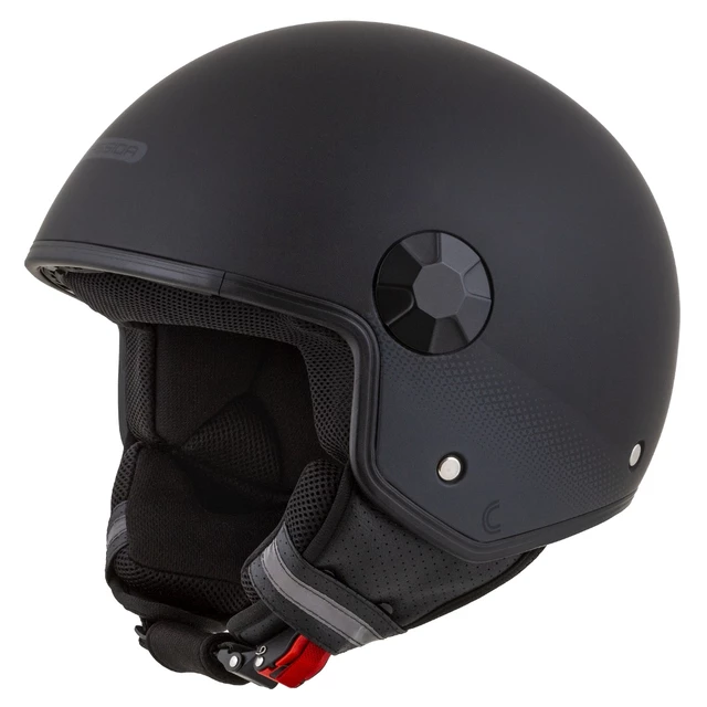 Motorradhelm Cassida Handy schwarz matt/grau