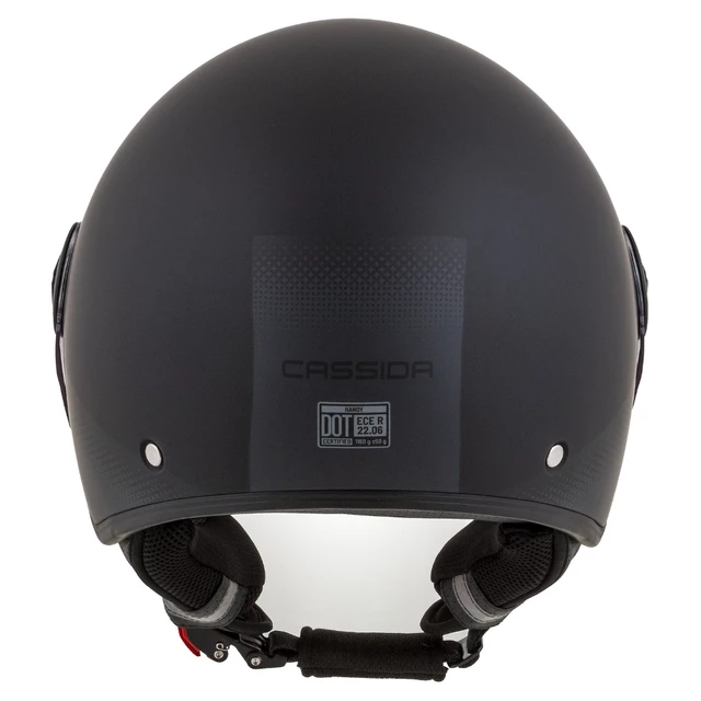 Motorradhelm Cassida Handy schwarz matt/grau