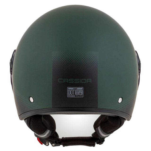 Motorcycle Helmet Cassida Handy Matte Green/Black